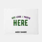 STIJLVOL MODERN  WIT GEVERIFIEERD BRANDED DEURMAT (Voorkant)