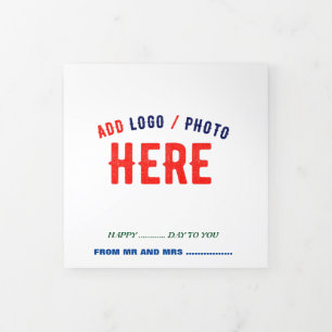 STIJLVOL MODERN  WIT GEVERIFIEERD BRANDED DRIELUIK KAART