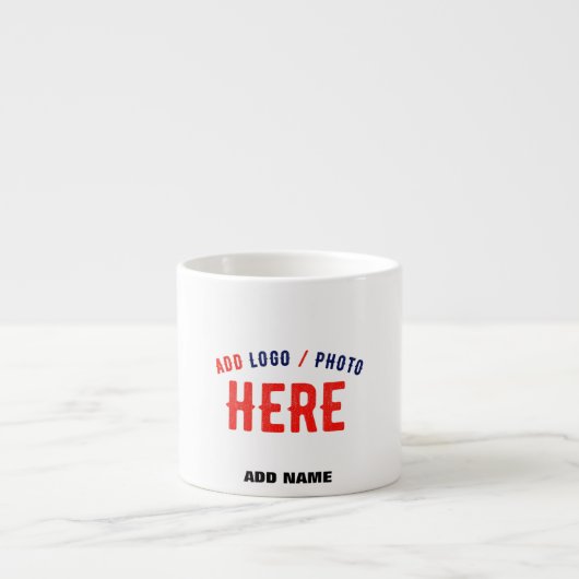 STIJLVOL MODERN WIT GEVERIFIEERD BRANDED ESPRESSO KOP (Voorkant)