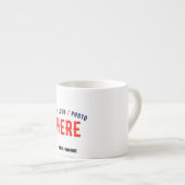 STIJLVOL MODERN WIT GEVERIFIEERD BRANDED ESPRESSO KOP (Voorkant rechts)