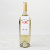STIJLVOL MODERN WIT GEVERIFIEERD BRANDED FLESSENHANGER (Op fles)