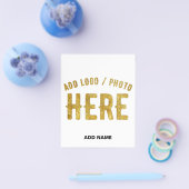 STIJLVOL MODERN  WIT GEVERIFIEERD BRANDED FLYER (Enkel)