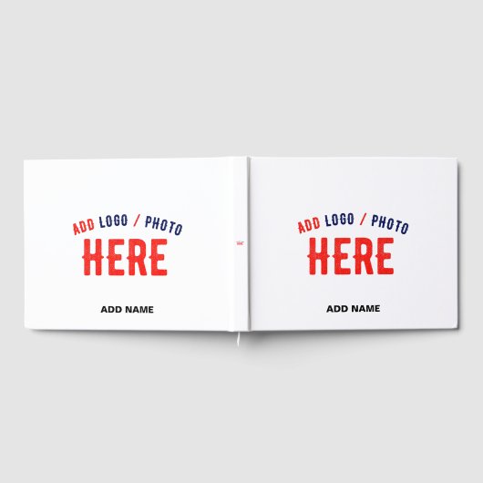 STIJLVOL MODERN  WIT GEVERIFIEERD BRANDED GASTENBOEK (Volledig)