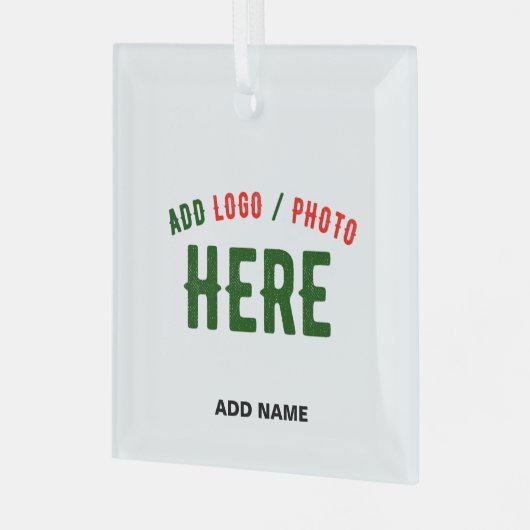 STIJLVOL MODERN  WIT GEVERIFIEERD BRANDED GLAS ORNAMENT (Voorkant links)