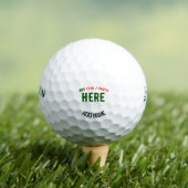 STIJLVOL MODERN WIT GEVERIFIEERD BRANDED GOLFBALLEN (Insitu Shirt)