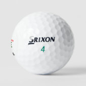STIJLVOL MODERN WIT GEVERIFIEERD BRANDED GOLFBALLEN (Logo)