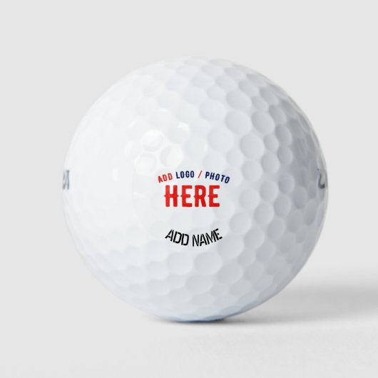 STIJLVOL MODERN  WIT GEVERIFIEERD BRANDED GOLFBALLEN (Voorkant)
