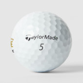 STIJLVOL MODERN  WIT GEVERIFIEERD BRANDED GOLFBALLEN (Logo)