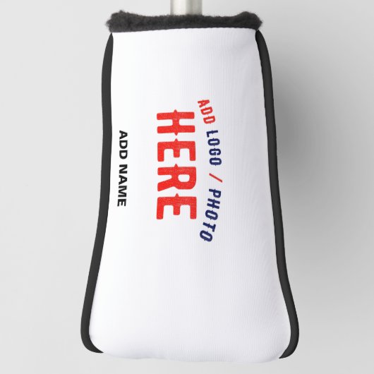 STIJLVOL MODERN WIT GEVERIFIEERD BRANDED GOLFHEADCOVER (Draai 90)