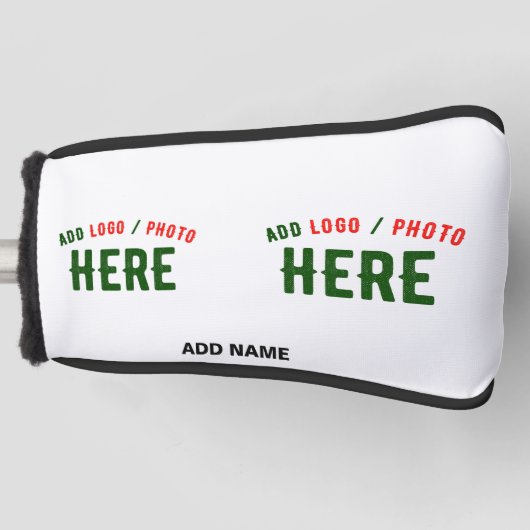 STIJLVOL MODERN  WIT GEVERIFIEERD BRANDED GOLFHEADCOVER (Voorkant)