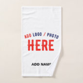 STIJLVOL MODERN  WIT GEVERIFIEERD BRANDED HANDDOEK (Handdoek)