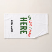 STIJLVOL MODERN WIT GEVERIFIEERD BRANDED HANDDOEK (Handdoek)