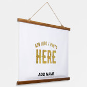 STIJLVOL MODERN WIT GEVERIFIEERD BRANDED HANGEND WANDKLEED (Gebogen)