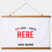 STIJLVOL MODERN  WIT GEVERIFIEERD BRANDED HANGEND WANDKLEED (Voorkant)