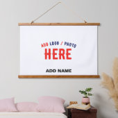 STIJLVOL MODERN  WIT GEVERIFIEERD BRANDED HANGEND WANDKLEED (Slaapkamer)