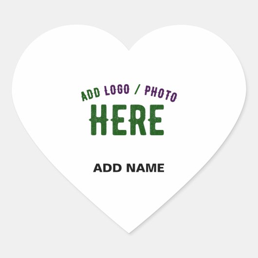 STIJLVOL MODERN WIT GEVERIFIEERD BRANDED HART STICKER (Voorkant)