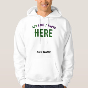 STIJLVOL MODERN  WIT GEVERIFIEERD BRANDED HOODIE