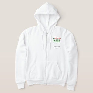 STIJLVOL MODERN  WIT GEVERIFIEERD BRANDED HOODIE