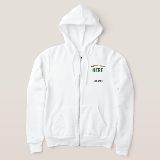 STIJLVOL MODERN  WIT GEVERIFIEERD BRANDED HOODIE (Laagn)
