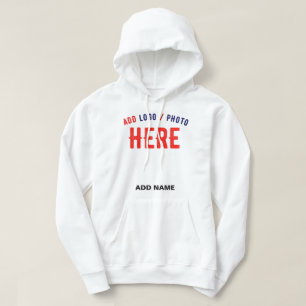STIJLVOL MODERN WIT GEVERIFIEERD BRANDED HOODIE
