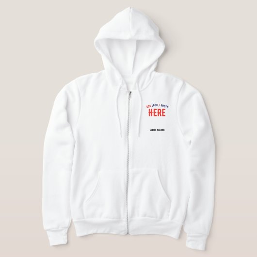 STIJLVOL MODERN WIT GEVERIFIEERD BRANDED HOODIE (Laagn)