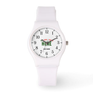 STIJLVOL MODERN  WIT GEVERIFIEERD BRANDED HORLOGE