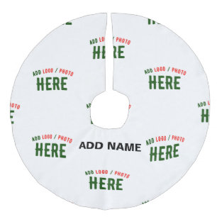 STIJLVOL MODERN  WIT GEVERIFIEERD BRANDED IMITATIE LINNEN KERSTBOOM KLEED