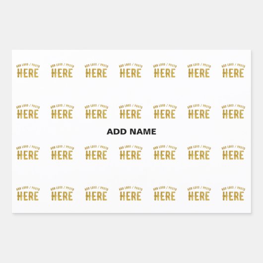 STIJLVOL MODERN WIT GEVERIFIEERD BRANDED INPAKPAPIER VEL (Voorkant)