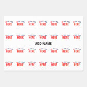 STIJLVOL MODERN WIT GEVERIFIEERD BRANDED INPAKPAPIER VEL (Voorkant 2)