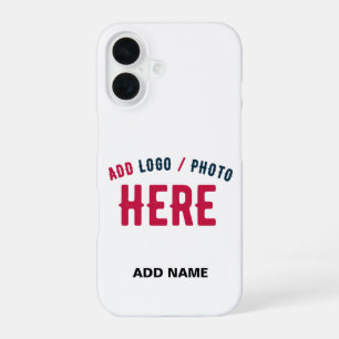STIJLVOL MODERN WIT GEVERIFIEERD BRANDED iPhone 16 HOESJE