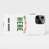 STIJLVOL MODERN WIT GEVERIFIEERD BRANDED iPhone HOESJE (Achterkant horizontaal)