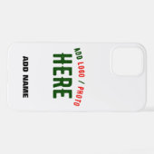 STIJLVOL MODERN WIT GEVERIFIEERD BRANDED iPhone HOESJE (Achterkant horizontaal)