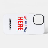 STIJLVOL MODERN WIT GEVERIFIEERD BRANDED iPhone HOESJE (Achterkant horizontaal)