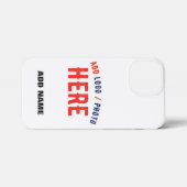 STIJLVOL MODERN WIT GEVERIFIEERD BRANDED iPhone HOESJE (Achterkant horizontaal)