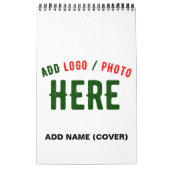 STIJLVOL MODERN  WIT GEVERIFIEERD BRANDED KALENDER (Hoes)