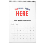 STIJLVOL MODERN  WIT GEVERIFIEERD BRANDED KALENDER (Jan 2026)