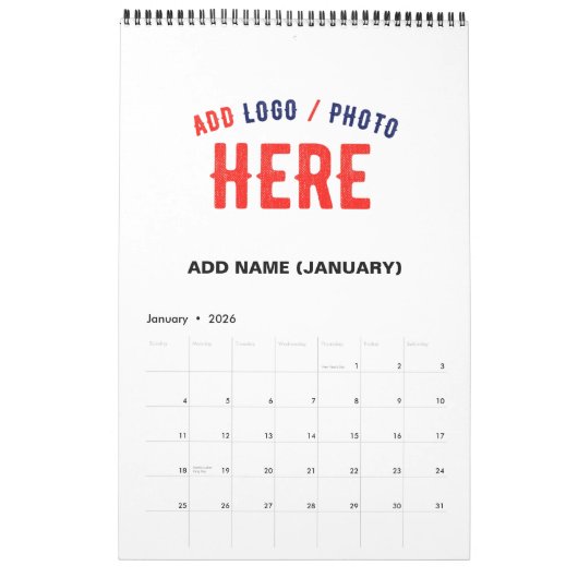 STIJLVOL MODERN  WIT GEVERIFIEERD BRANDED KALENDER (Jan 2026)