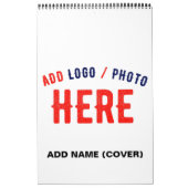 STIJLVOL MODERN  WIT GEVERIFIEERD BRANDED KALENDER (Hoes)