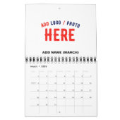 STIJLVOL MODERN  WIT GEVERIFIEERD BRANDED KALENDER (Mar 2026)