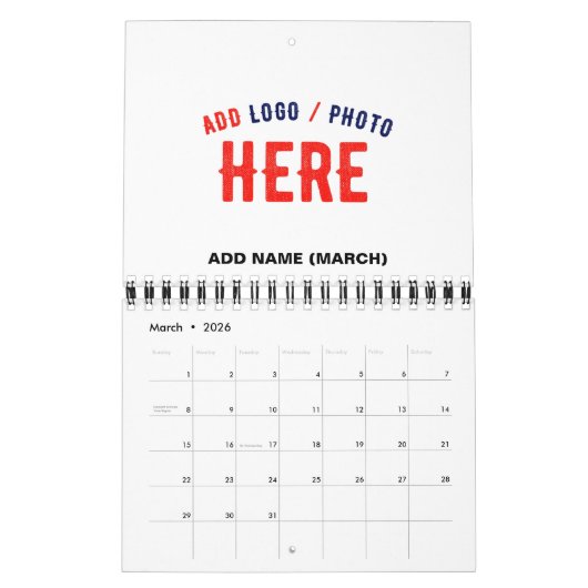 STIJLVOL MODERN  WIT GEVERIFIEERD BRANDED KALENDER (Mar 2026)
