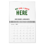 STIJLVOL MODERN  WIT GEVERIFIEERD BRANDED KALENDER (Jan 2027)