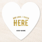 STIJLVOL MODERN  WIT GEVERIFIEERD BRANDED KARTONNEN ONDERZETTERS (Voorkant)