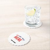 STIJLVOL MODERN  WIT GEVERIFIEERD BRANDED KARTONNEN ONDERZETTERS (Insitu)