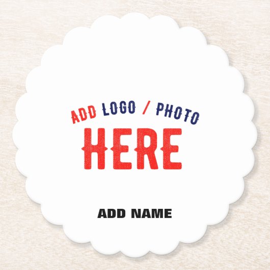 STIJLVOL MODERN  WIT GEVERIFIEERD BRANDED KARTONNEN ONDERZETTERS (Voorkant)