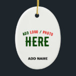 STIJLVOL MODERN  WIT GEVERIFIEERD BRANDED KERAMISCH ORNAMENT<br><div class="desc">DIT IS EEN ONTWERP DAT VOOR IEDEREEN PLAATST.U KUNT LOGO,  FOTO,  TEKST VERANDEREN,  RESIZE OF TOEVOEGEN EN DE MANIER COLOREN U VAN.THANK U.</div>