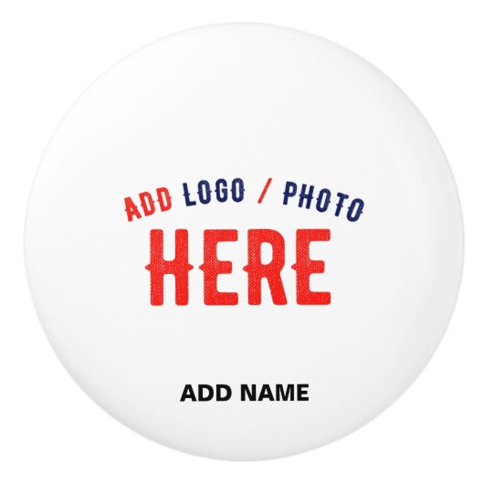 STIJLVOL MODERN  WIT GEVERIFIEERD BRANDED KERAMISCHE KNOP (Voorkant)