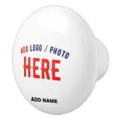 STIJLVOL MODERN  WIT GEVERIFIEERD BRANDED KERAMISCHE KNOP (Rechts)