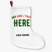 STIJLVOL MODERN  WIT GEVERIFIEERD BRANDED KLEINE KERSTSOK (Voorkant)