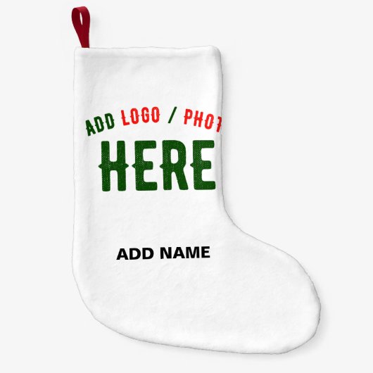 STIJLVOL MODERN  WIT GEVERIFIEERD BRANDED KLEINE KERSTSOK (Voorkant)