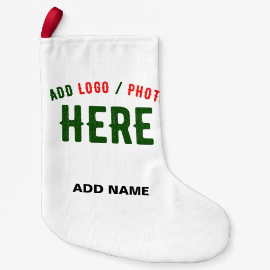 STIJLVOL MODERN  WIT GEVERIFIEERD BRANDED KLEINE KERSTSOK (Voorkant)